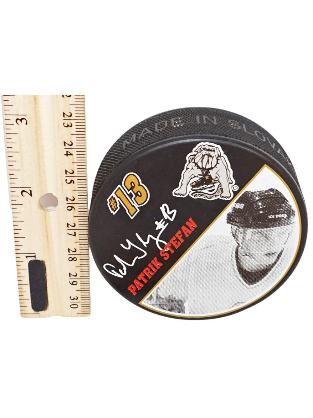 Vintage Minor Hockey Long Beach Ice Dogs Logo - Official Hockey Puck - Style 5